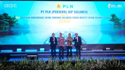 Program Konservasi Monyet Hitam Sulawesi (Yaki) Raih Penghargaan Nasional ISDA 2024